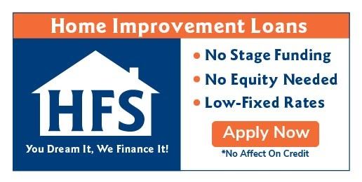 Home Improvement Loans Financing Banner